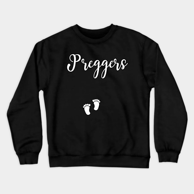 Pregnancy - Preggers Crewneck Sweatshirt by KC Happy Shop